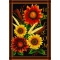 Sunflower Welcome Garden Flag