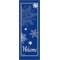 30 x 96 in. Holiday Banner Welcome Snowflakes Ocean