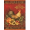 Fall Rooster House Flag